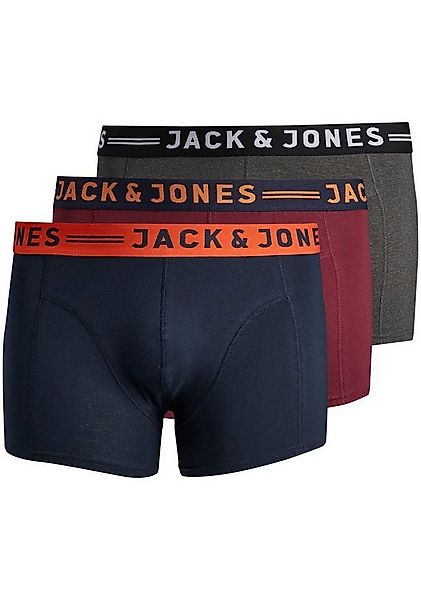 Jack & Jones PlusSize Boxershorts JACLICHFIELD TRUNKS NOOS 3 PACK PLS (Pack günstig online kaufen