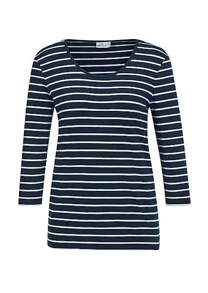 GOLDNER 3/4-Arm-Shirt "Buntgewirktes Ringelshirt" Garngefärbte und dadurch günstig online kaufen