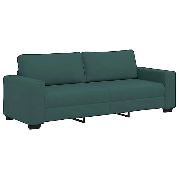 vidaXL 3-Sitzer-Sofa Dunkelgrün 180 cm Stoff 4105181 günstig online kaufen