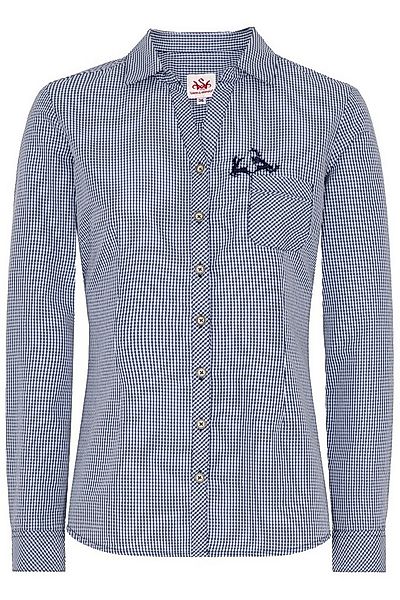 Spieth & Wensky Trachtenbluse Trachtenbluse - PÜNKTCHEN - dunkelrot, dunkel günstig online kaufen