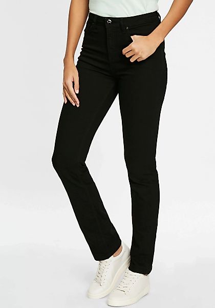 Tamaris Slim-fit-Jeans mit Logo-Badge - NEUE KOLLEKTION günstig online kaufen