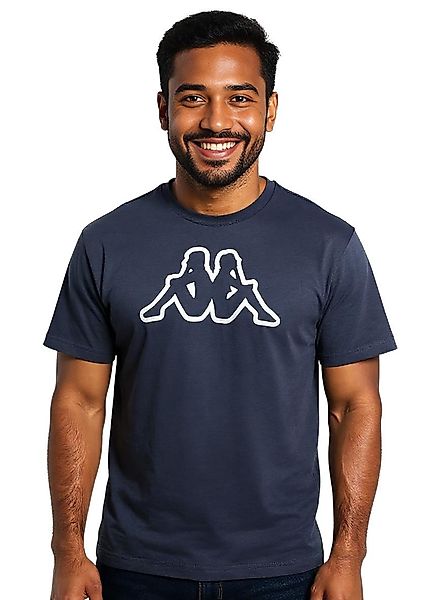 Kappa Print-Shirt Kappa T-Shirt Logo Cromen günstig online kaufen