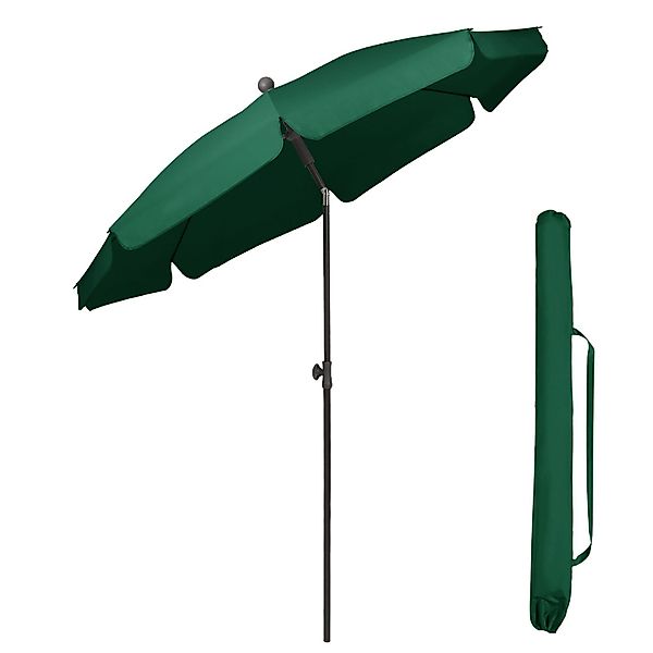 Sekey Balkonschirm 200cm Sonnenschirm Rund Gartenschirm günstig online kaufen