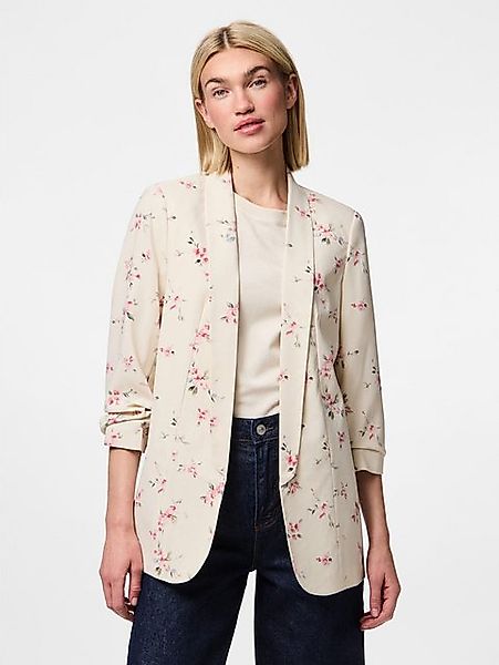 pieces Blusenblazer PCBOSELLA 3/4 PRINTED BLAZER NOOS mit 3/4 Ärmel günstig online kaufen