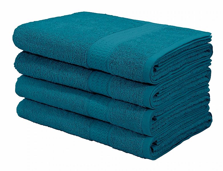 my home Duschtücher "Juna, als Set und Serie erhältlich, 4 Duschtücher, 70x günstig online kaufen