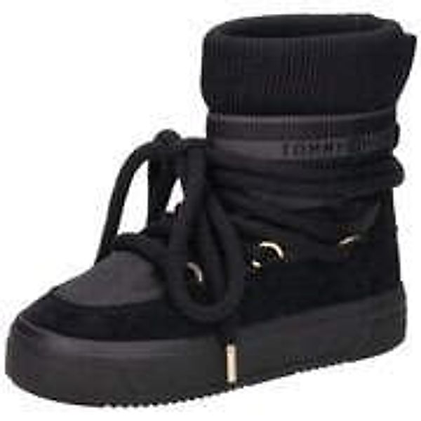 Tommy Hilfiger Tech Logotape Snowboot Damen schwarz günstig online kaufen