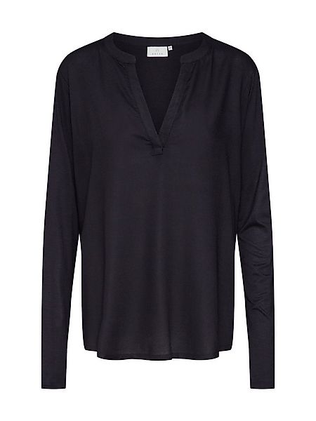 KAFFE Langarmbluse Calina (1-tlg) Drapiert/gerafft günstig online kaufen