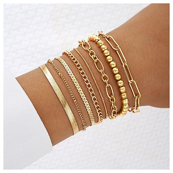 KARMA Armband Set Damen Armband-Set Siber günstig online kaufen
