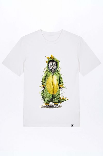 Cat Fight Basic T-Shirt aus Bio Baumwolle günstig online kaufen