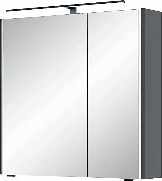 Saphir Spiegelschrank "Serie 7045 Badezimmer-Spiegelschrank inkl. LED-Beleu günstig online kaufen