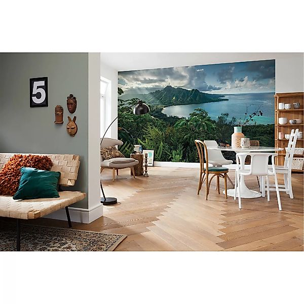 KOMAR Vlies Fototapete - Jurassic Island  - Größe 450 x 280 cm mehrfarbig günstig online kaufen