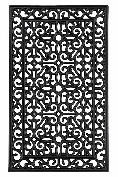 Kayoom Fußmatte "Everyday 125" rechteckig 8 mm Höhe Türmatte, Gummi, Eingan günstig online kaufen