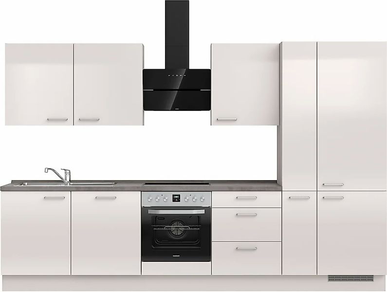 nobilia Küchenzeile ""Flash II"" vormontiert, Ausrichtung wählbar, Breite 3 günstig online kaufen