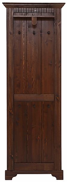 Home affaire Garderobenpaneel "Rustic" aus massiver Kiefer, Breite 64 cm, F günstig online kaufen
