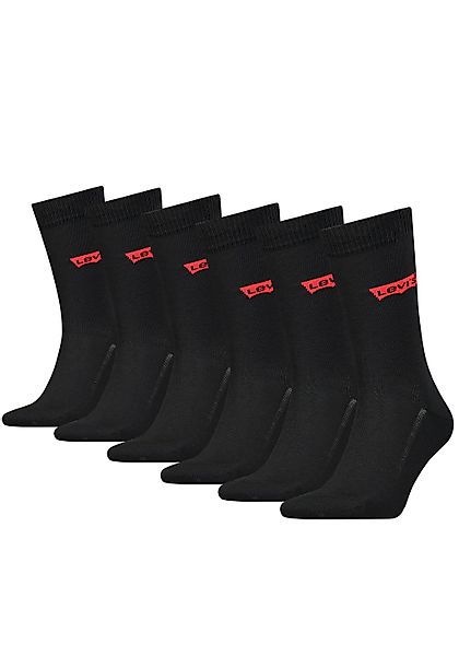 Levis Socken "LEVIS REGULAR CUT BATWING LOGO 6P RECYCLED CO ECOM" Packung, günstig online kaufen
