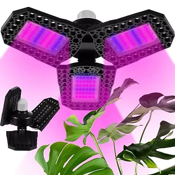 Gardlov Pflanzenlampe Pflanzenwachstumslampe, Pflanzenwachstum, Halogen, ro günstig online kaufen