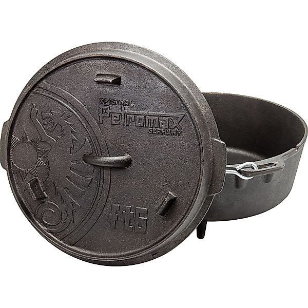 Petromax Dutch Oven FT6 Schwarz mit Standfüßen 5,5, günstig online kaufen