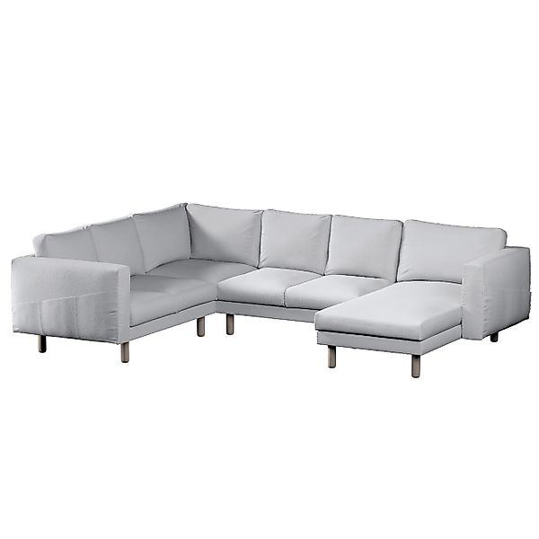 Bezug für Norsborg 5-Sitzer Ecksofa mit Recamiere, weiß, Norsborg Bezug für günstig online kaufen