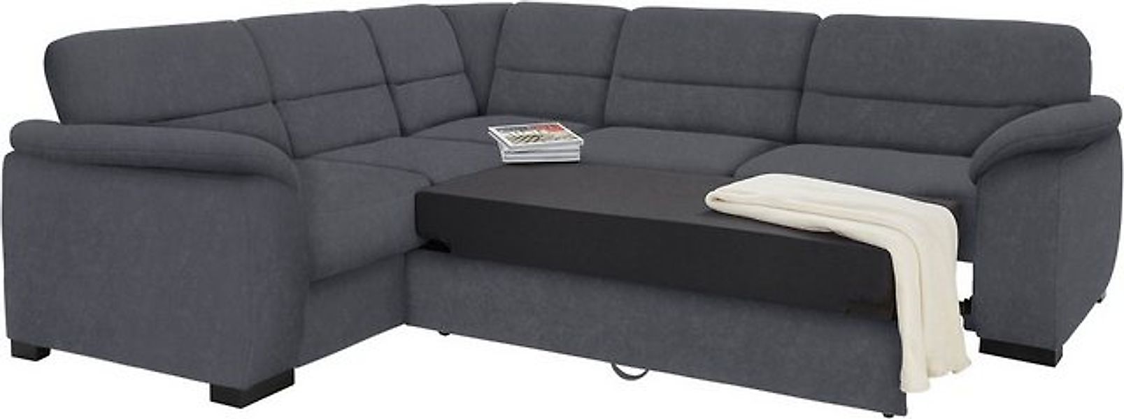 sit&more Ecksofa "Montego L-Form", wahlweise mit Bettfunktion und Schubkast günstig online kaufen