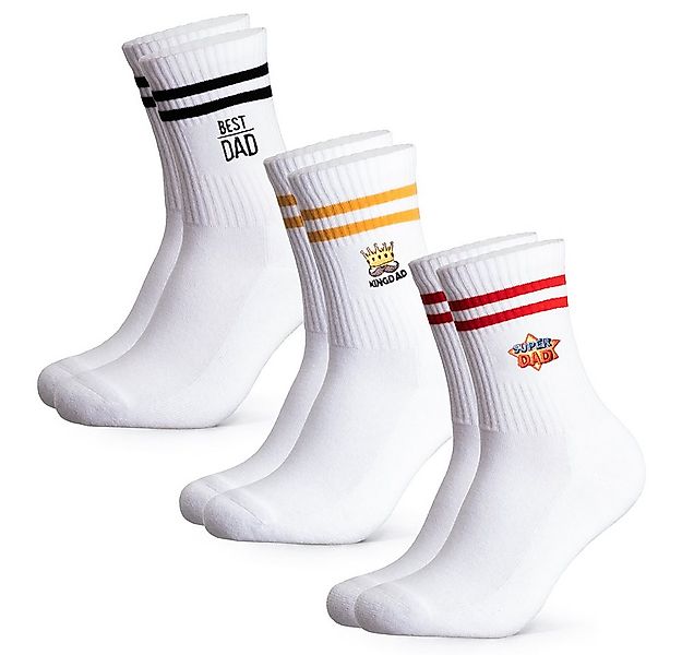 OCCULTO Tennissocken Herren Papa Geschenk Tennissocken 3er Pack (Modell: Da günstig online kaufen