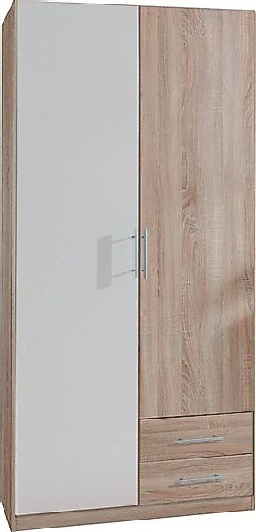 Wimex Kleiderschrank Cliff klassischer Multifunktionsschrank mit Schubladen günstig online kaufen