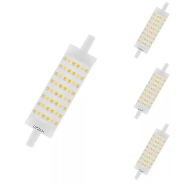 Osram LED Lampe ersetzt 125W R7S Röhre - R7S-118 in Weiß 16W 2000lm 2700K d günstig online kaufen