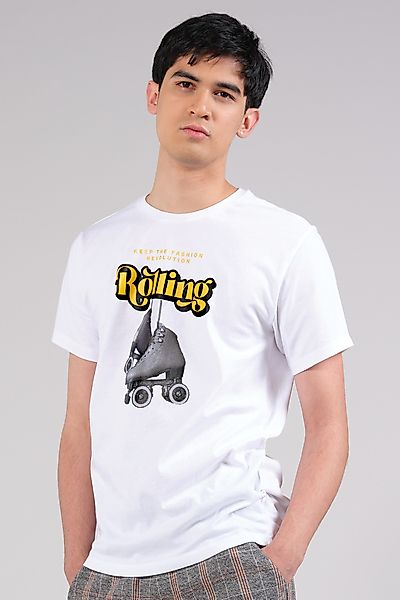 Unisex T-shirt Regular Fit "Skates" günstig online kaufen