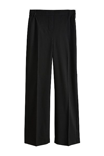 Next Anzughose Figurbetonte weite Hose mit Wollanteil, Petite (1-tlg) günstig online kaufen