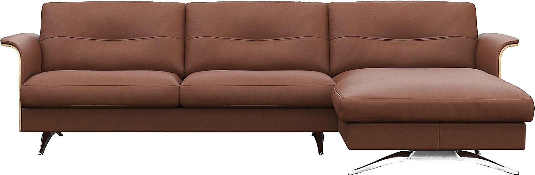 FLEXLUX Ecksofa »Glow, super bequem durch hochwertigem Sitzaufbau mit Feder günstig online kaufen