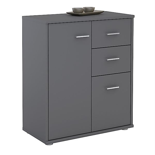 CARO-Möbel Highboard LOCARNO, Kommode Highboard Mehrzweckschrank günstig online kaufen