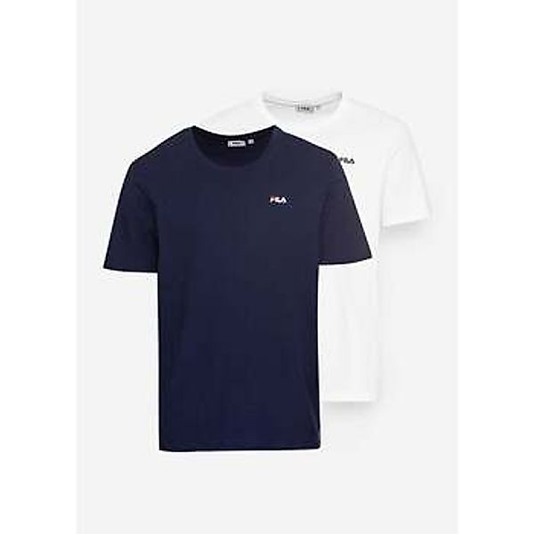 Fila  T-Shirts & Poloshirts Brod tee 2 pack - bright white medieval blue günstig online kaufen