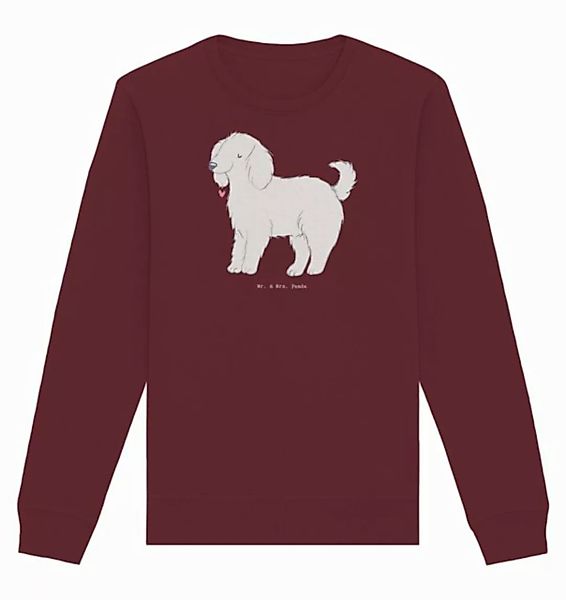 Mr. & Mrs. Panda Longpullover Größe L Bologneser Moment - Burgundy - Gesche günstig online kaufen