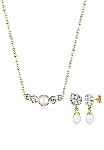 Elli Premium Schmuckset mit Perle und günstig online kaufen
