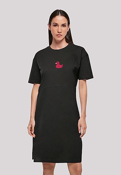 F4NT4STIC Shirtkleid "Ente Magenta" Ohne Taschen Print günstig online kaufen
