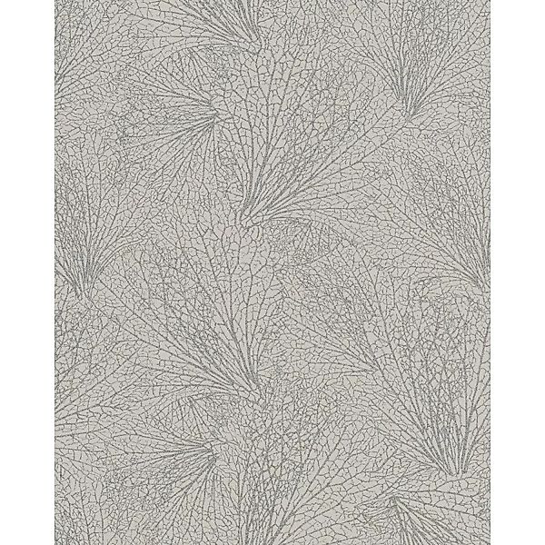 Marburg Vliestapete Grafisch Blätter Beige-Platin 10,05 m x 0,53 m FSC® günstig online kaufen
