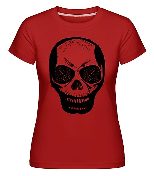 Skull Black · Shirtinator Frauen T-Shirt günstig online kaufen