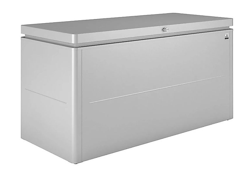 Biohort Loungebox 160 Aufbewahrungsbox 160x70x83,5cm Silber-Metallic günstig online kaufen