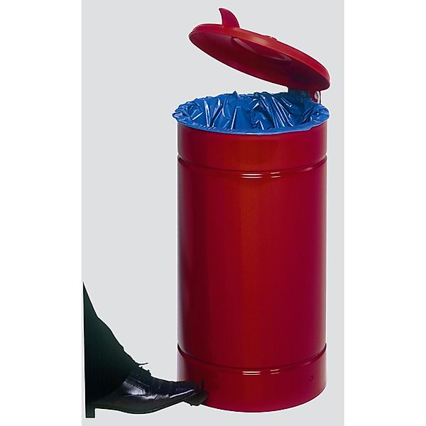 PROREGAL Großvolumiger Tretabfallsammler Mit Euro Pedal Für 60 70 Liter Säc günstig online kaufen