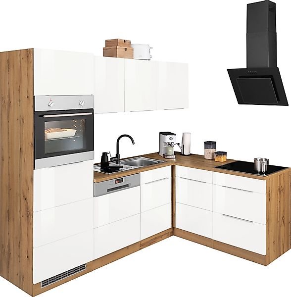KOCHSTATION Winkelküche »KS-Brindisi Stellbreite 230/170 cm«, wahlweise mit günstig online kaufen