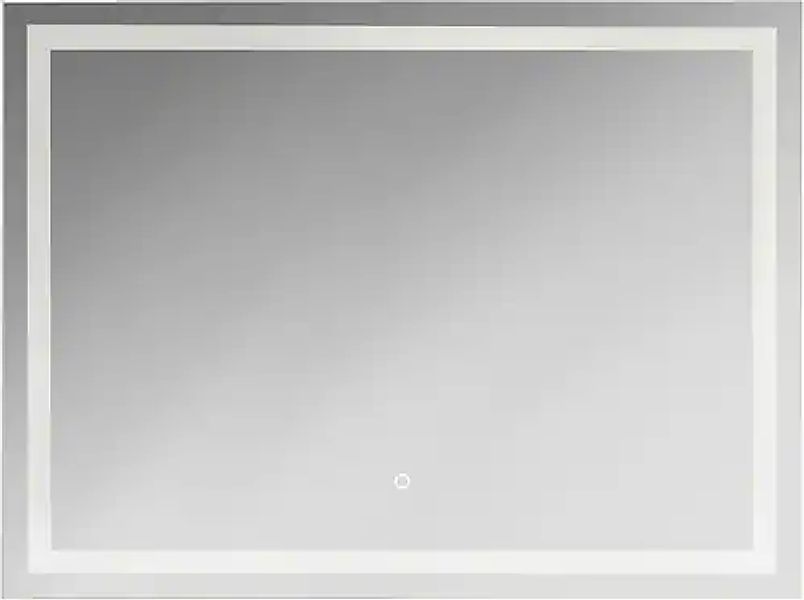 Kristall-Form LED-Lichtspiegel FrameLight III 80 cm x 60 cm Rechteckig günstig online kaufen