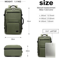 KONO Rucksack Handgepäck Wasserdicht für Geschäftsreise günstig online kaufen