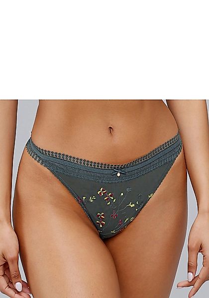 LASCANA Tanga "Jasmin", in floraler Optik günstig online kaufen