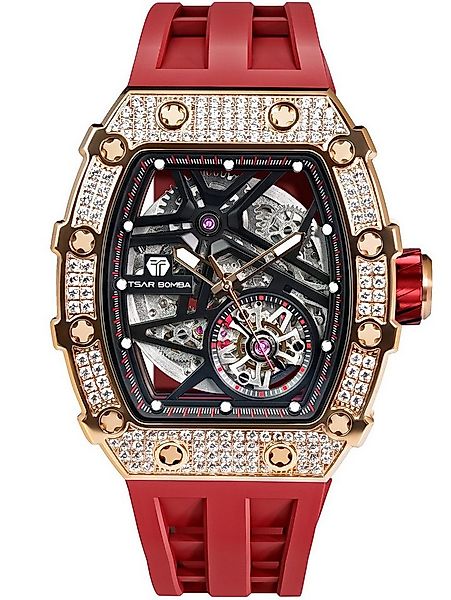 Tsar Bomba Automatikuhr Tsar Bomba TB8209D-03 Herrenuhr Elemental Zirkonia günstig online kaufen
