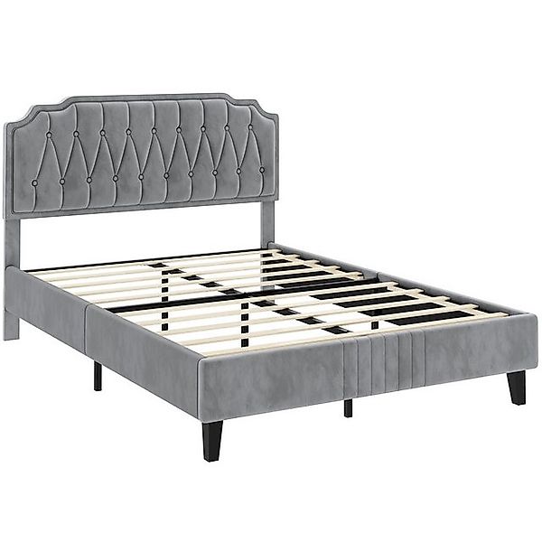 Yaheetech Polsterbett, Doppelbett 140 × 200 günstig online kaufen