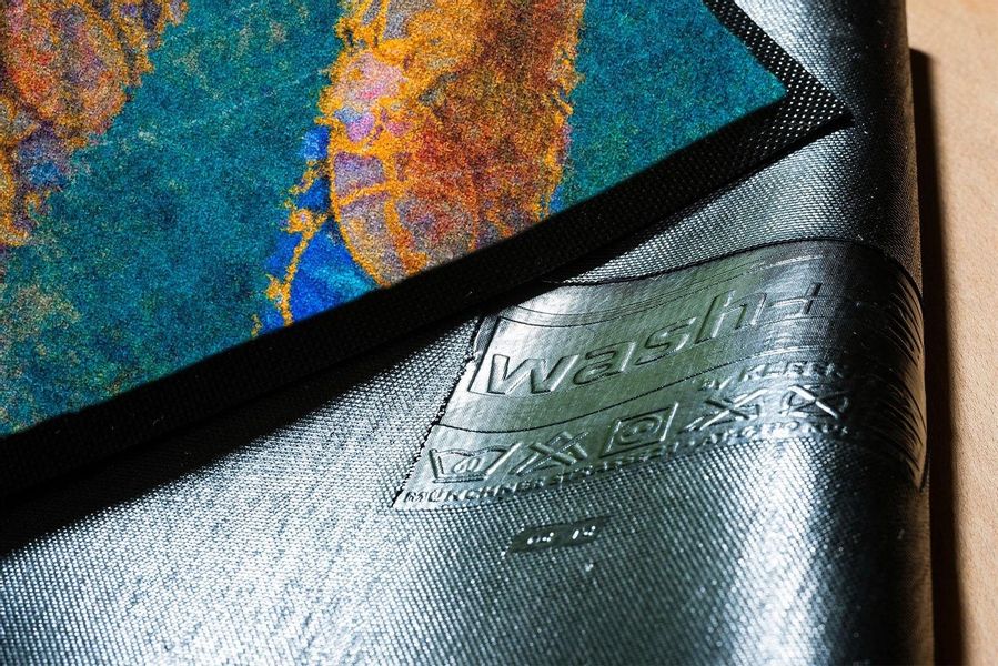 wash+dry by Kleen-Tex Fußmatte Exotic Pavo, günstig online kaufen