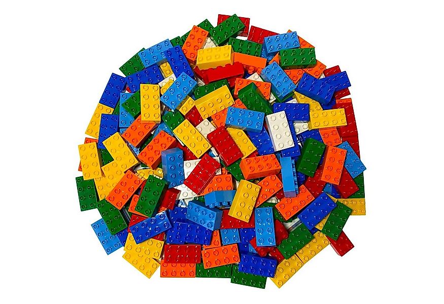 LEGO® 10x bunt gemischte DUPLO 2x4 Steine Spielbausteine günstig online kaufen