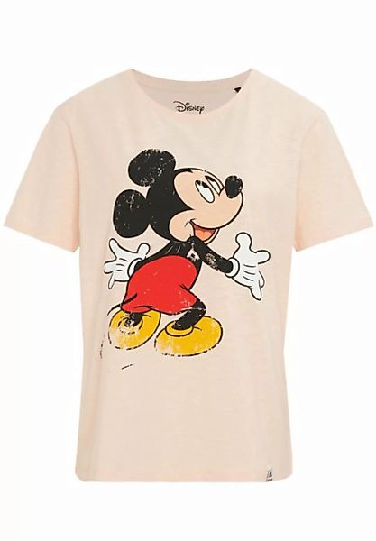 Recovered T-Shirt Mickey Mouse Hug GOTS zertifizierte Bio-Baumwolle günstig online kaufen