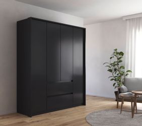 rauch Drehtürenschrank "Mainz mit Passepartout" optional mit Beleuchtung, A günstig online kaufen