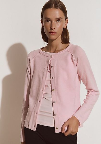 rosemunde Strickjacke LAICA Langarm, Knöpfe als Verschluss, Rundhalsausschn günstig online kaufen