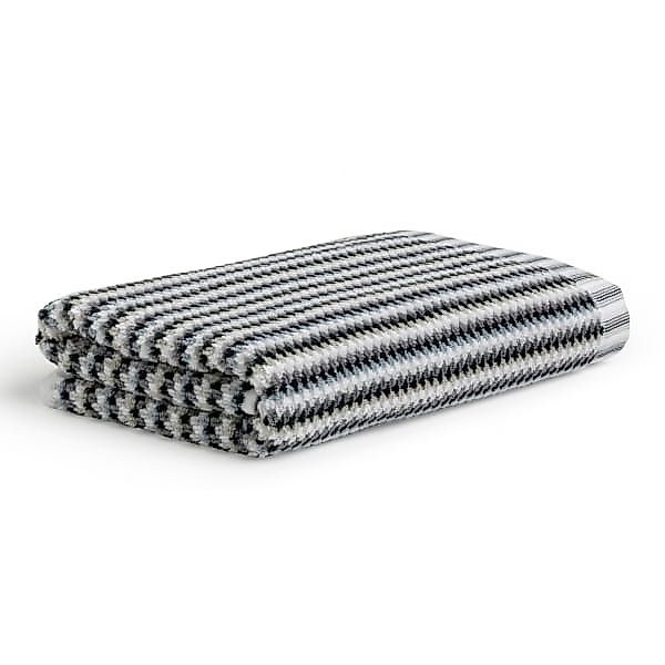 Möve Handtücher Bliss Bunt - Farbe: silver/black - 081 - Duschtuch 67x140 c günstig online kaufen